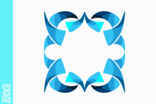 Blue Ornament Decorative Graphics