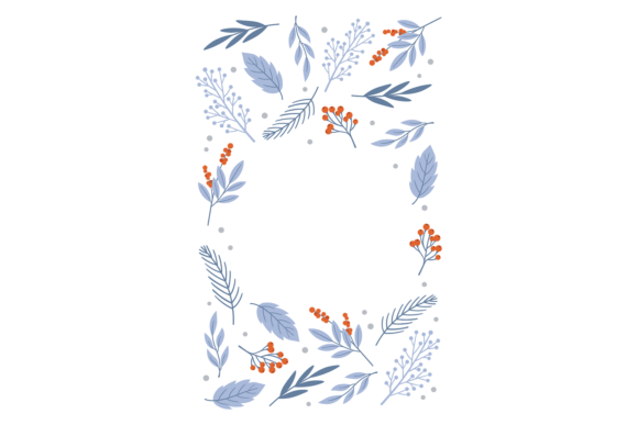 Botany Border for Graphic Designers