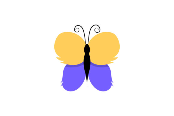 Butterfly Cute Decorative Graphics for Branding and Marketing