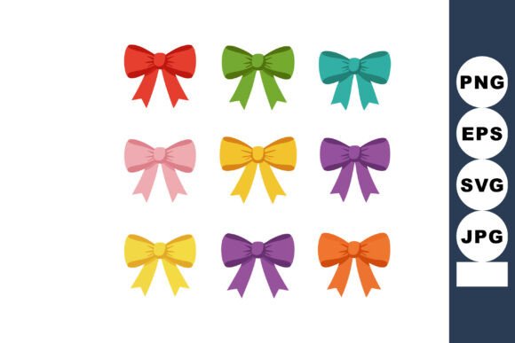 Colorful Bows for Bold Branding