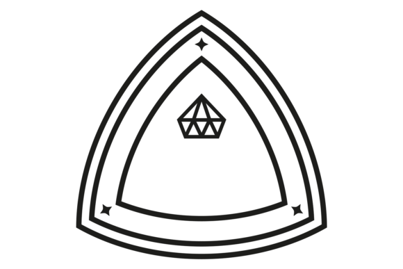 Decorative Blank Label. Retro Emblem. Graphics for Branding