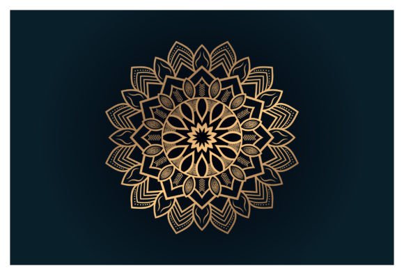 Decorative Ethnic Mandala Pattern Graphics for Handmade Creators