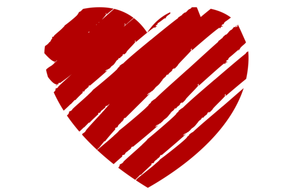 Decorative Heart Shape Graphics for Crafters