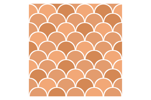 Fish Scale Pattern Graphic for Decorative Use
