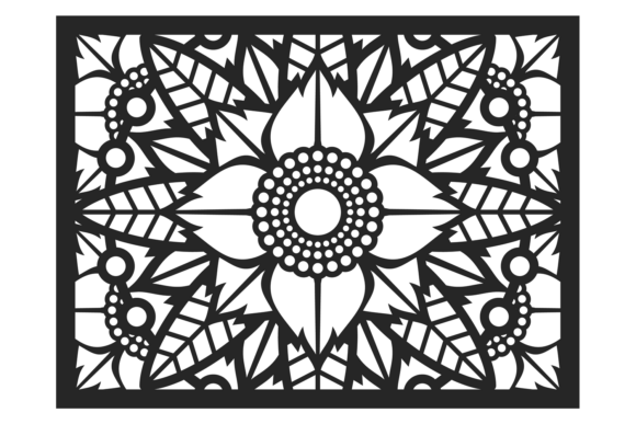 Floral Laser Cut Ornament Enhances Editorial Design
