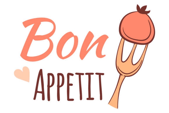 Kitchen Lettering Graphic for Branding and Marketing