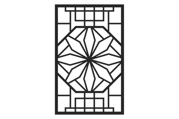 Korean Door Pattern Graphics for Local Branding