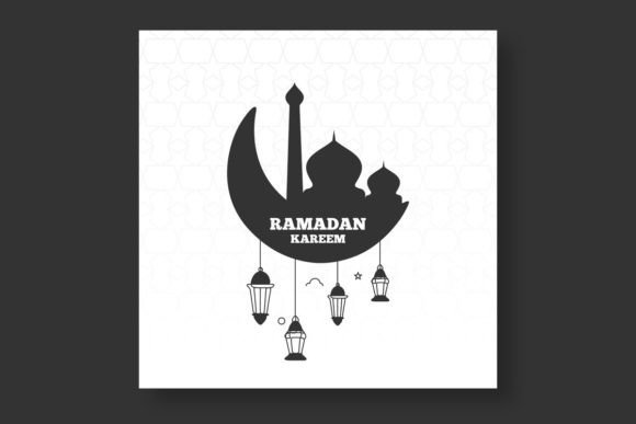 Ramadan Kareem Graphics for Editorial and Web Design