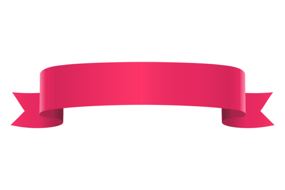 Realistic Red Ribbon Graphics for Festive Branding