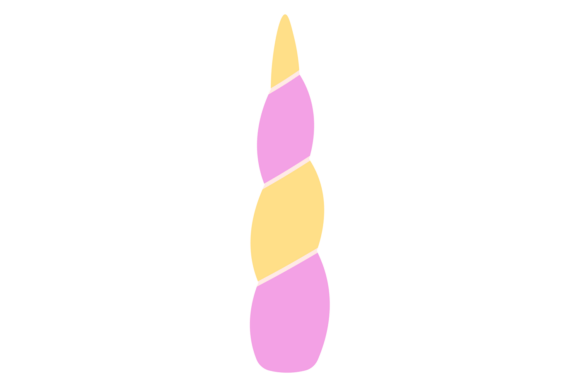 Unicorn Horn Graphic for Digital Creators